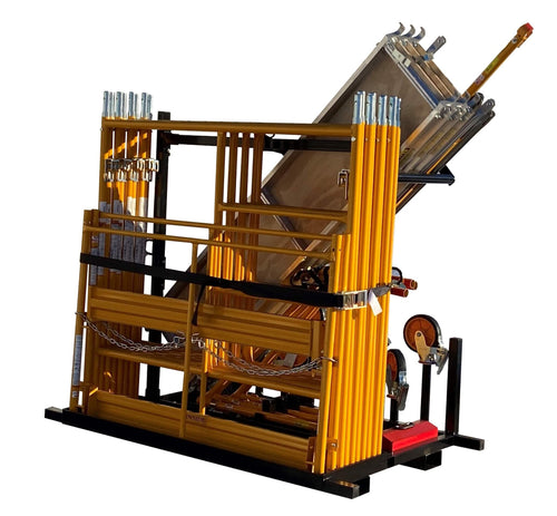 Rolling Scaffolding, 10ft, 15ft, 20ft EZ-Rax towers